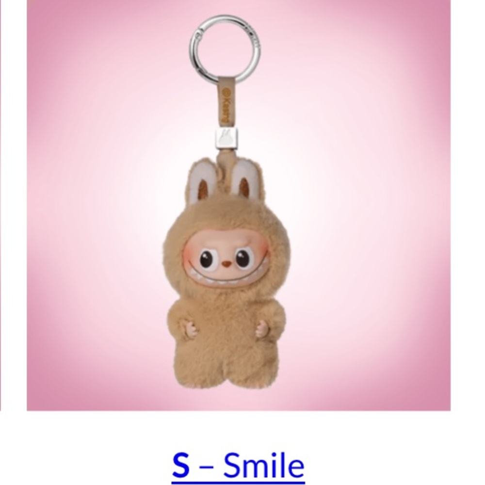 Labubu S pin for love plush pendant new drop August 28th V4